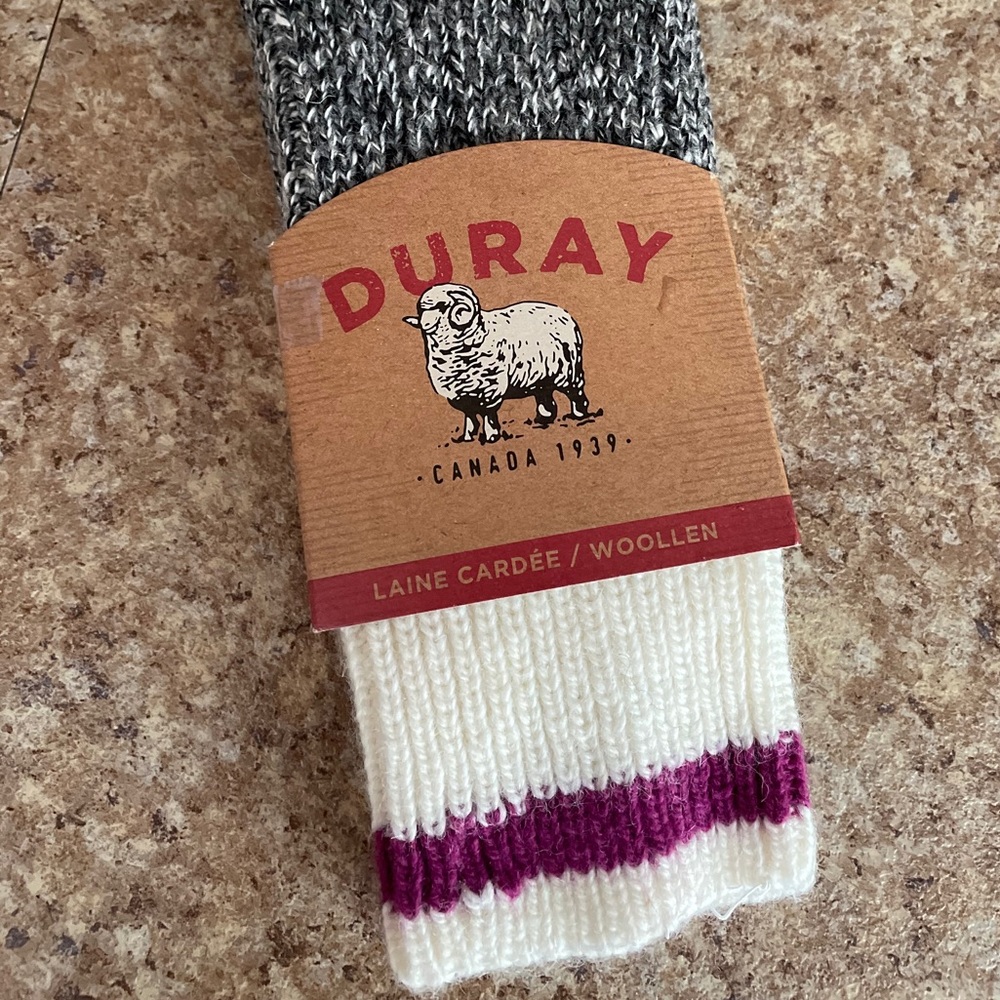 Duray merino wool socks